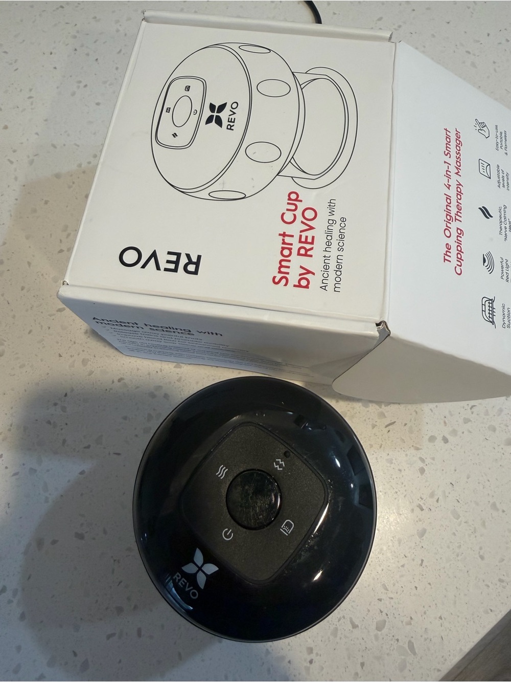 REVO Smart Cup massager - Black